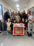 Lopez Elementary School students deliver festive cheer to the post office